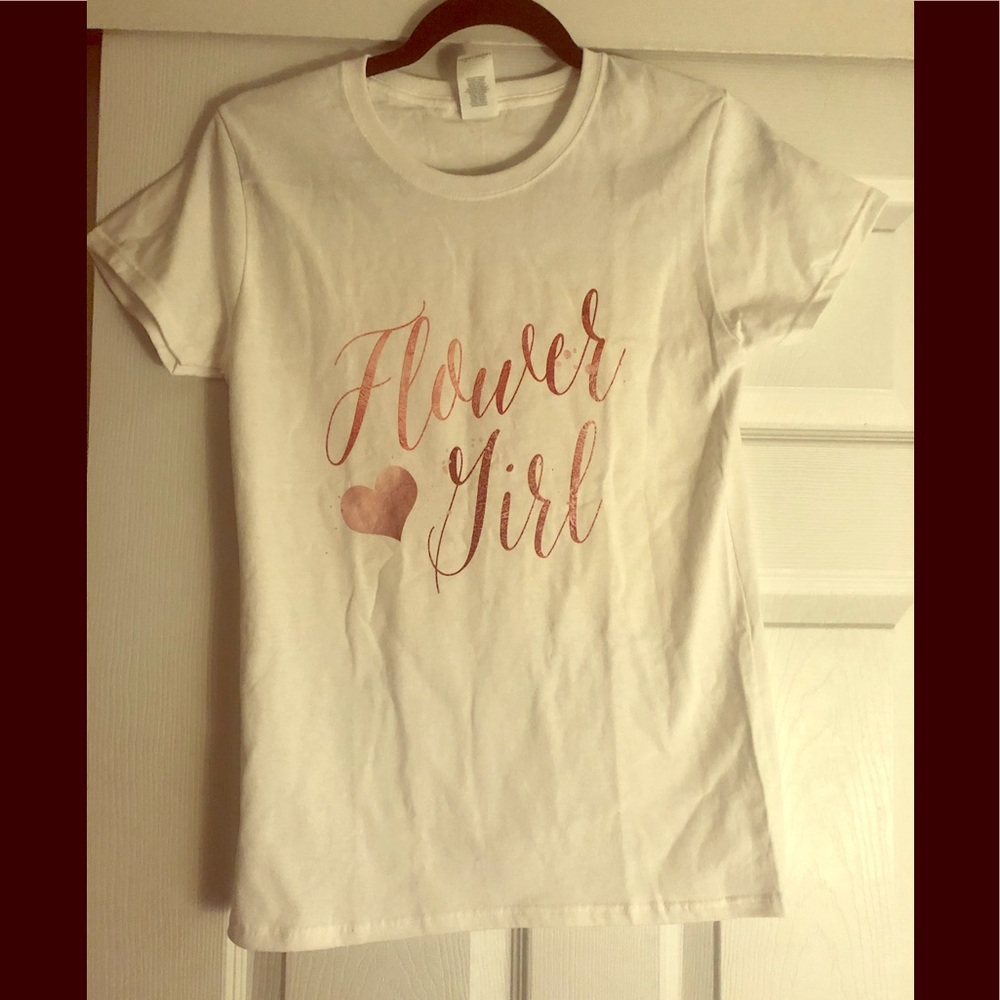 🌸 Flower girl t shirt 🌸
